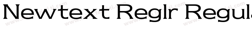Newtext Reglr Regular字体转换